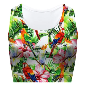 Parrots Talk Sport Bra