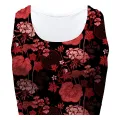 Red Foliage Sport Bra