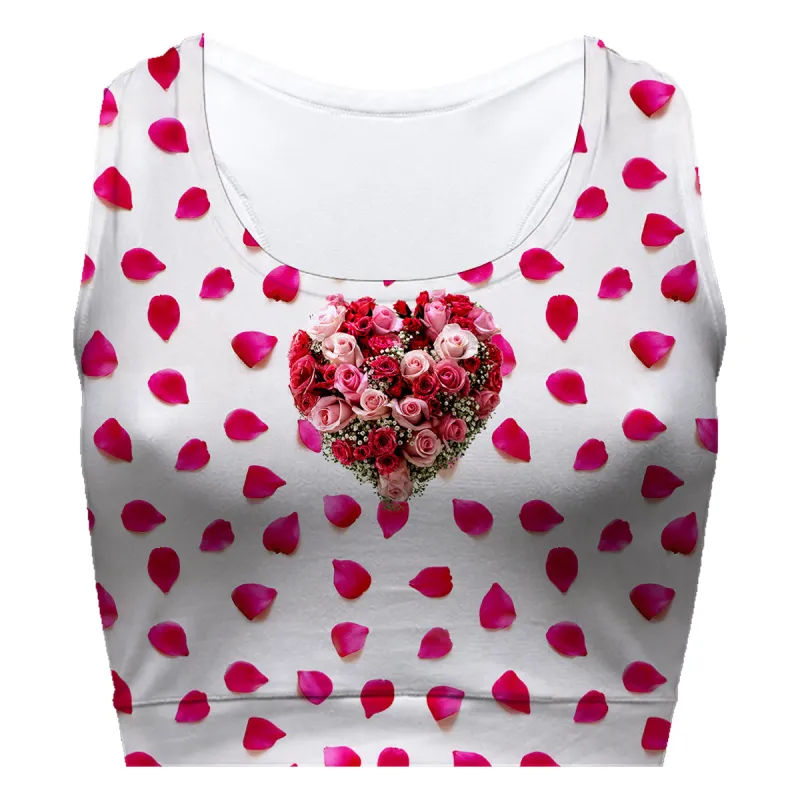 Rose Petal Sport Bra