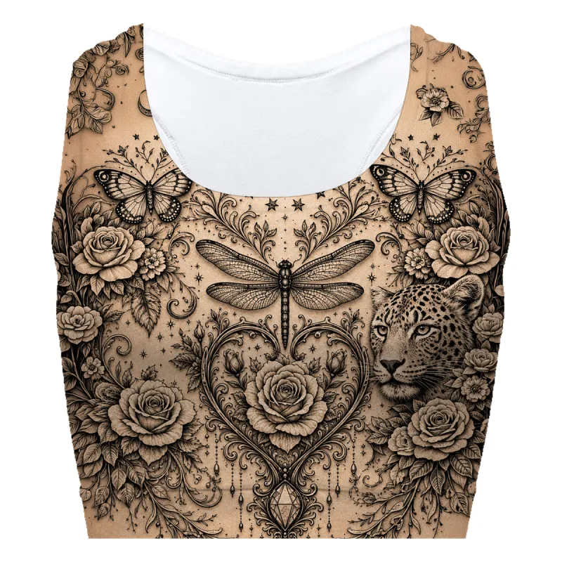 Skin Painting Sport Bra
