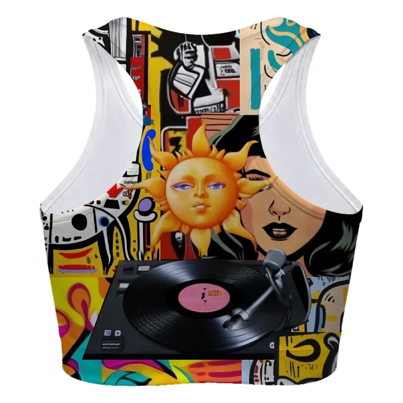 Street Art Sport Bra