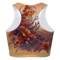 Sunset Flowers Sport Bra