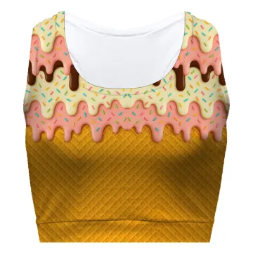Waffle Sport Bra