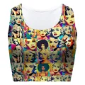 Women Faces Sport Bra