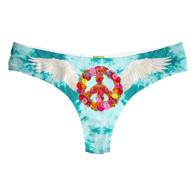 Peace Wings Turquoise String
