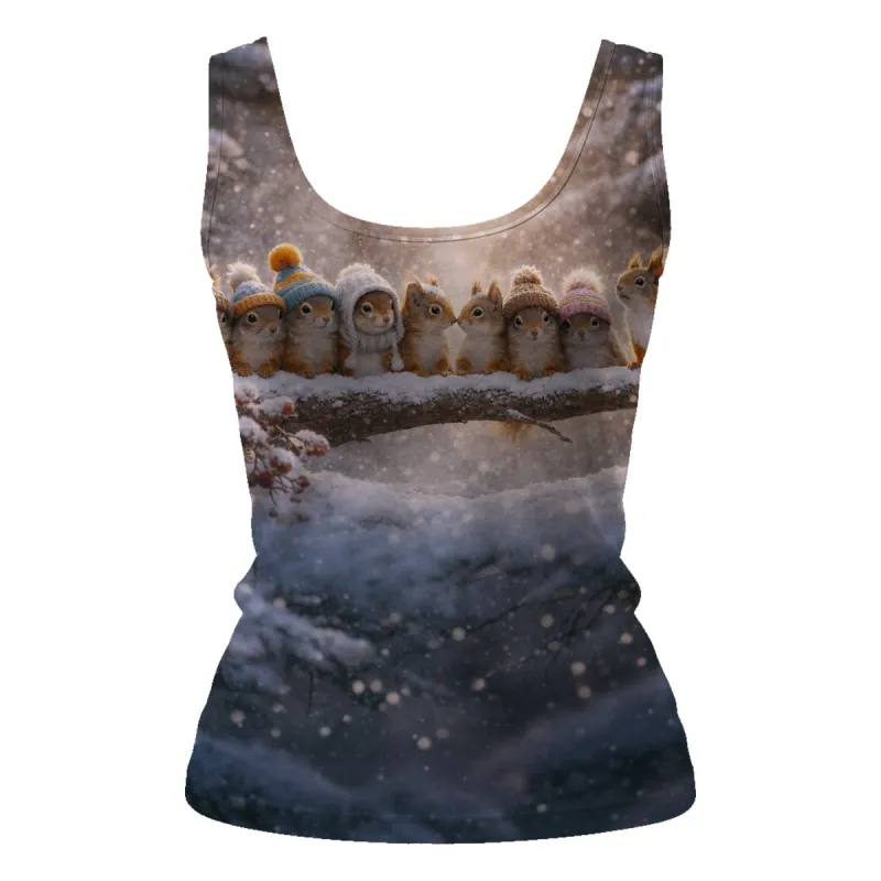 Cozy Squirrels Tanktop