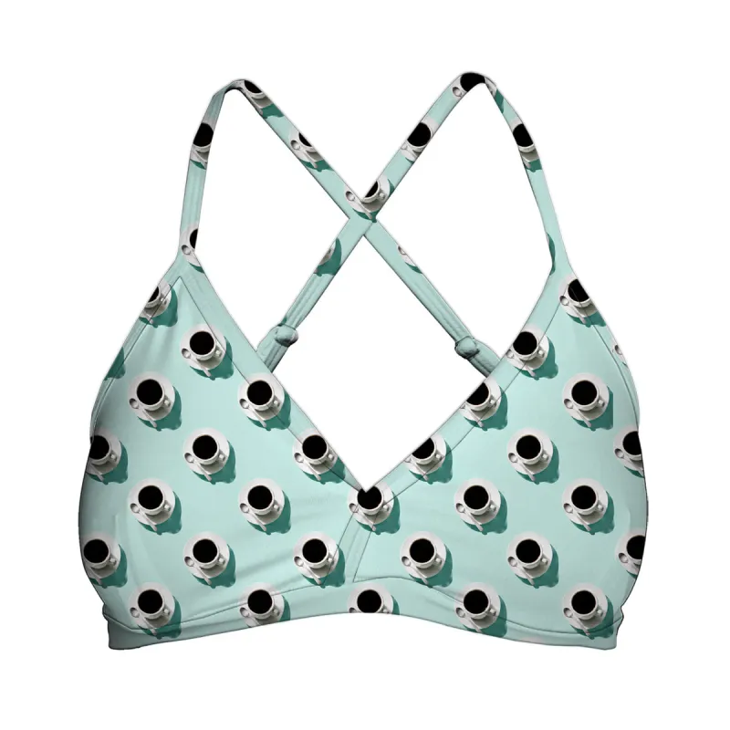 Coffee Mint Top Cross