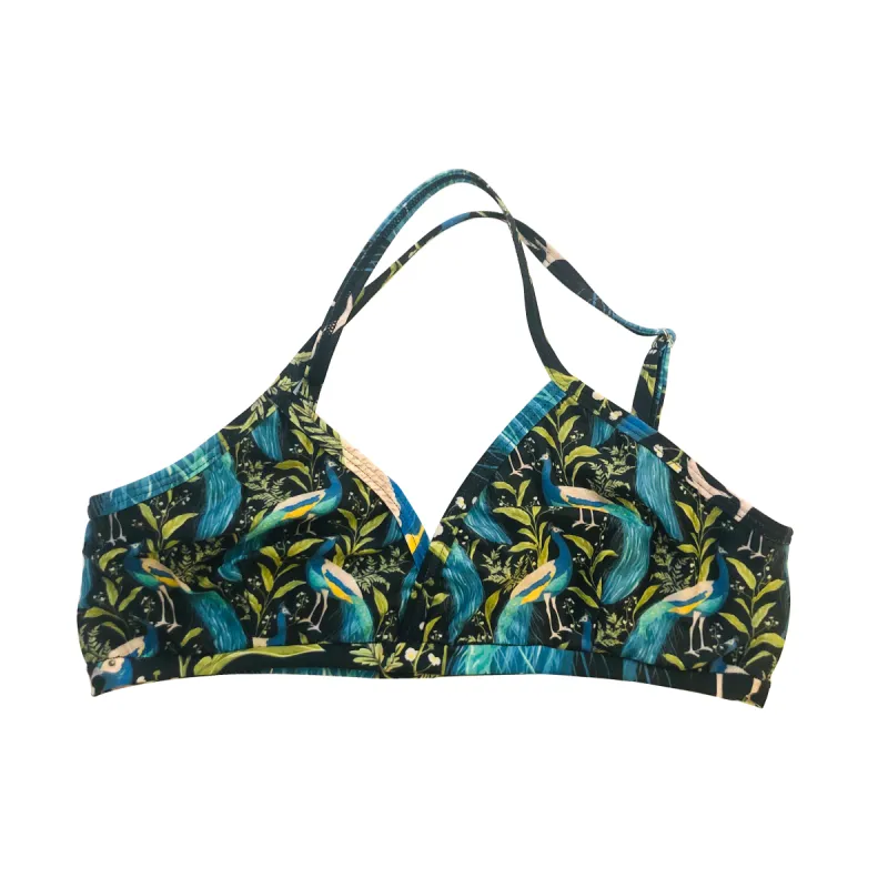 Dancing Peacocks Top Cross