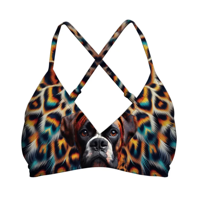 Leopard Dog Top Cross