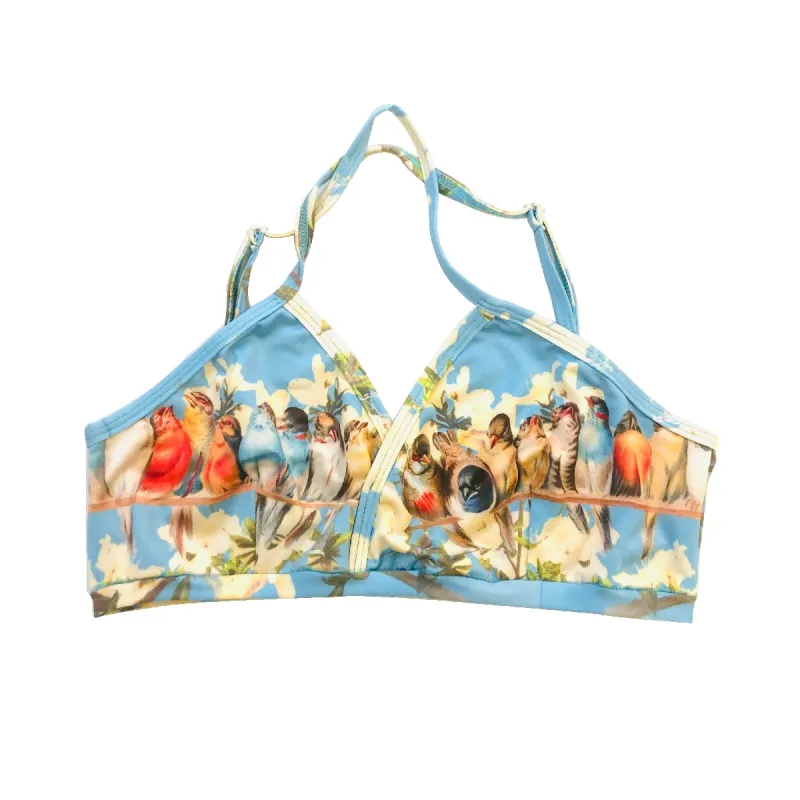Loving Birds Blue Top Cross