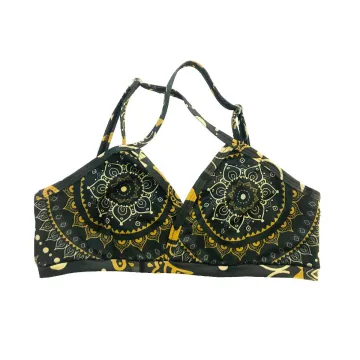 Mandala Gold Top Cross