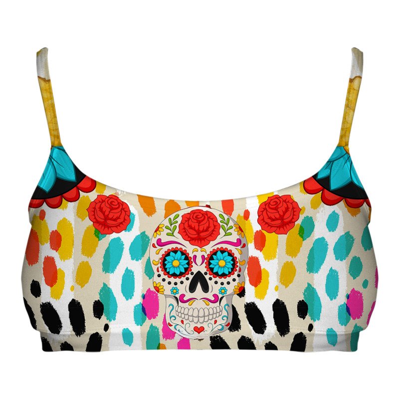 Rainbow Skull Top Maya