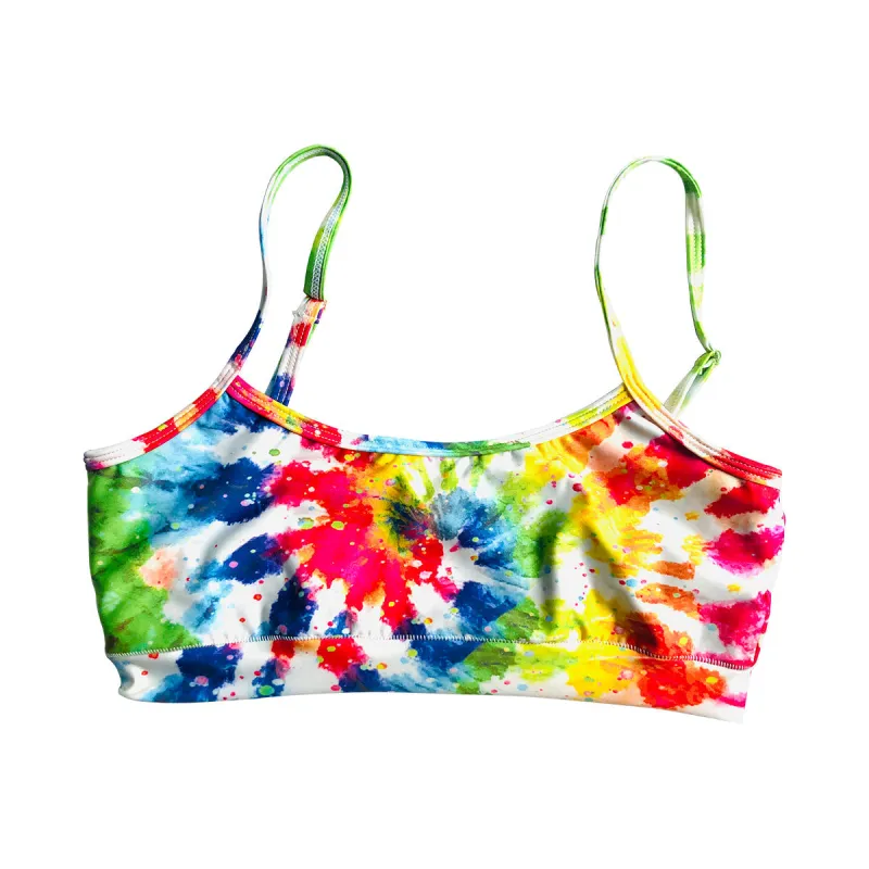 White Tie Dye Top Maya
