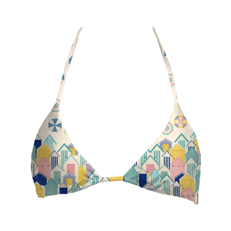 Beach Huts Top Triangle