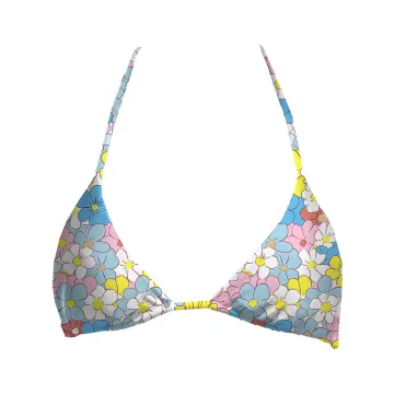 Blue Daisy Top Triangle