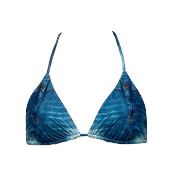 Blue Jeans Top Triangle