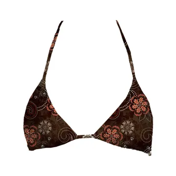 Ethnic Flowers Top Triangle