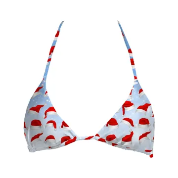 Santa Beanies Top Triangle